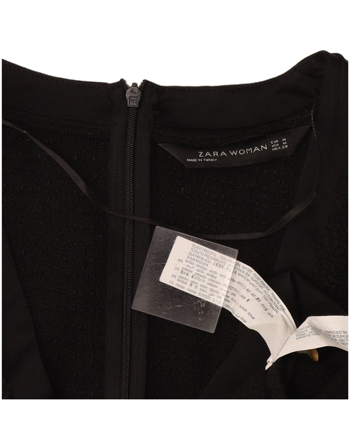 Sukienka damska Zara UK 12, średni czarny akryl