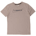 Męski T-shirt Nike Air Max z grafiką, średnioszary, bawełniany