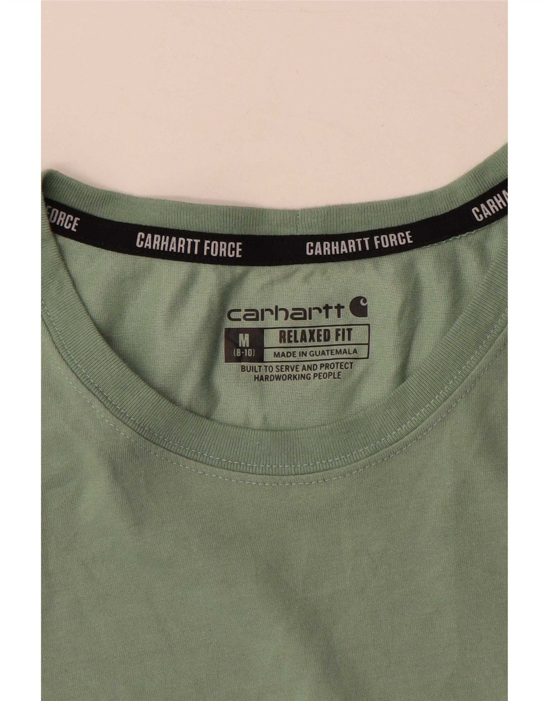 Damska kamizelka Carhartt o swobodnym kroju, UK 8/10, średni zielony poliester