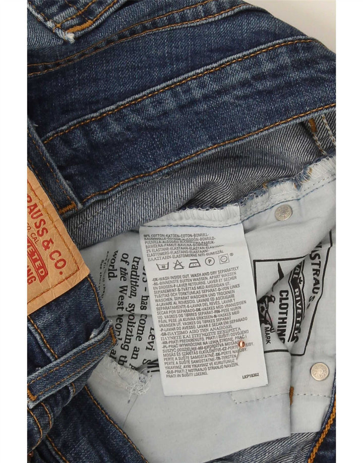Męskie jeansy Levi's 529 Curvy Bootcut W32 L32 Niebieska bawełna