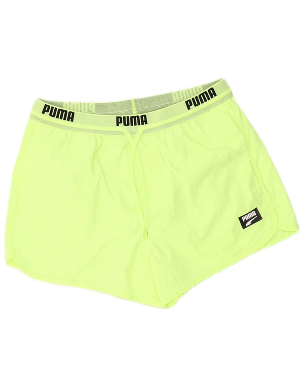 Męskie spodenki sportowe Puma Graphic, średni zielony poliamid