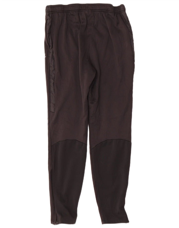 Damskie spodnie dresowe Nike Dri Fit, duże, czarne, poliestrowe bloki kolorów