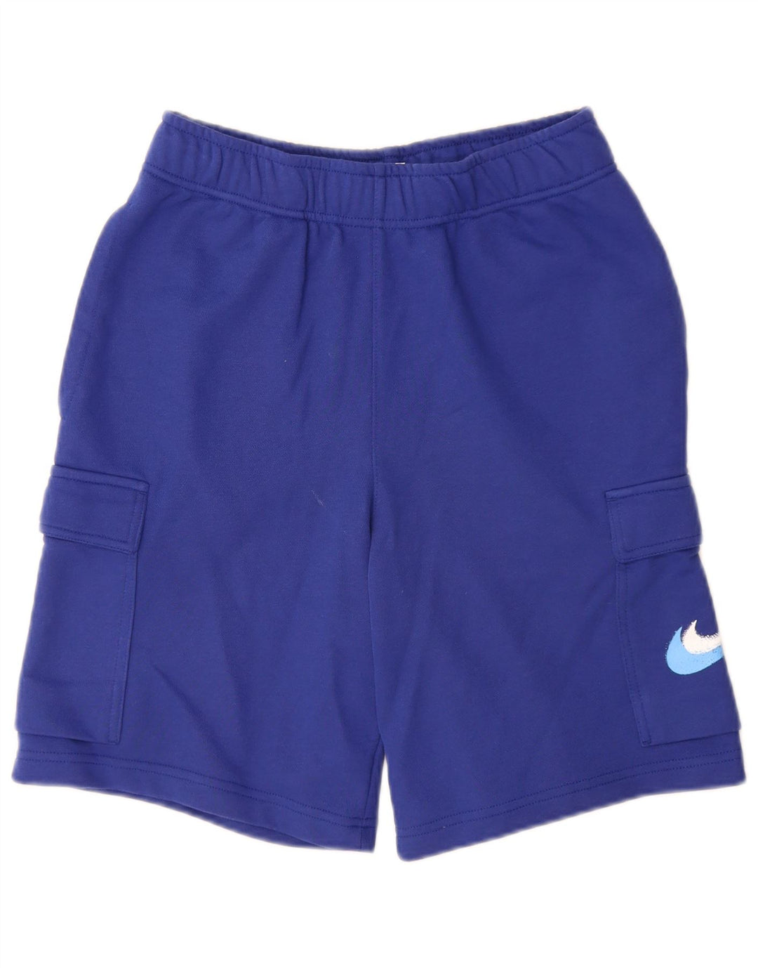 Męskie spodenki sportowe Nike Graphic XS, niebieskie, bawełniane