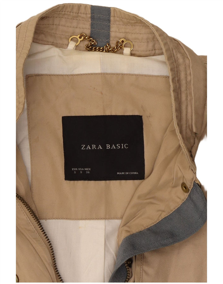 Kurtka damska Zara UK 10 Small Beżowa
