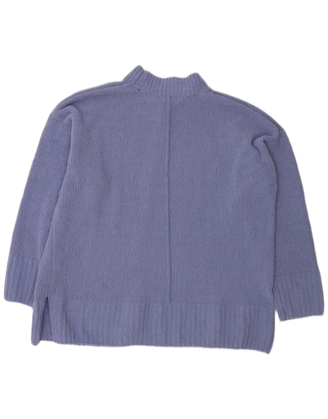 Marks & Spencer Damski sweter oversize z golfem, UK 18 XL, fioletowy