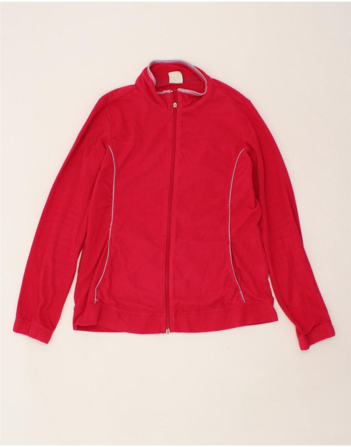 CHAMPION Womens Tracksuit Top Jacket UK 18 XL Pink Polyester Vintage Champion and Second-Hand Champion from Messina Hembry 