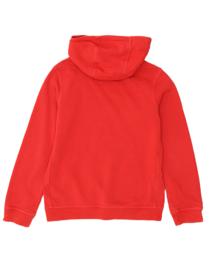 Chłopięcy sweter z kapturem Nike 10-11 lat, średni czerwony, bawełniany