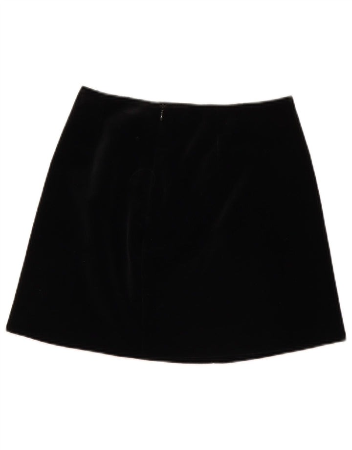 Damska mini spódniczka sztruksowa Moda Dossier IT 42 Medium W28 Black