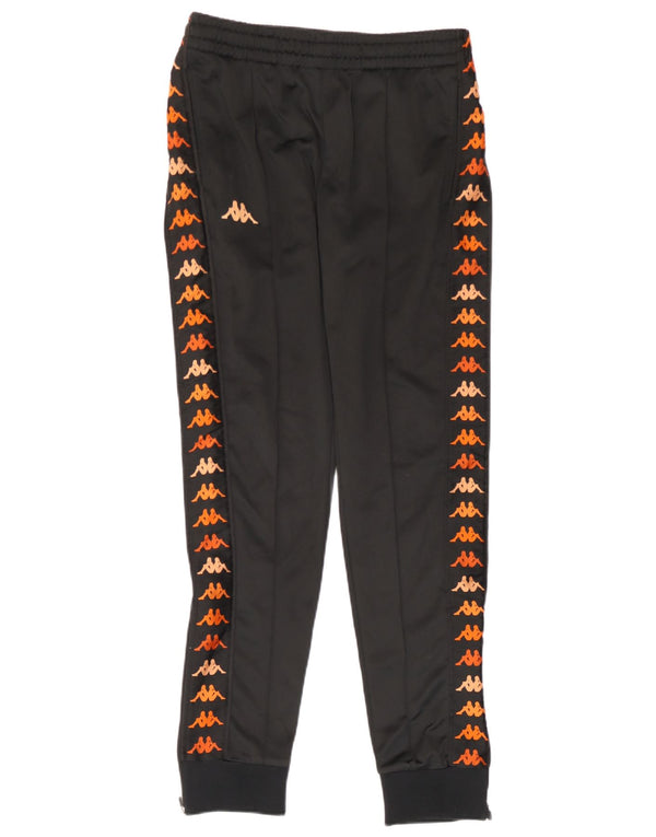 Damskie spodnie dresowe Kappa Graphic Joggers UK 10 Small Black