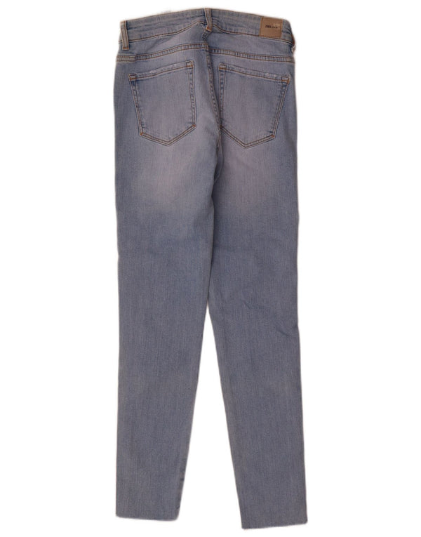 Damskie jeansy skinny Zara EU 38 Small W28 L27 Niebieskie bawełniane