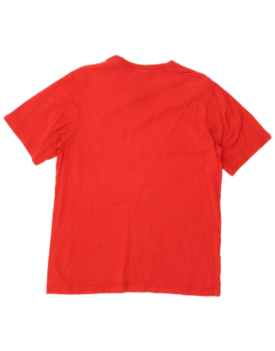 Męski T-shirt z grafiką Nike, bawełniany, średni czerwony