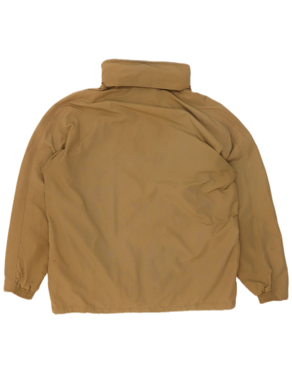 Męska kurtka przeciwdeszczowa z kapturem Diadora UK 42 XL Khaki, poliamid