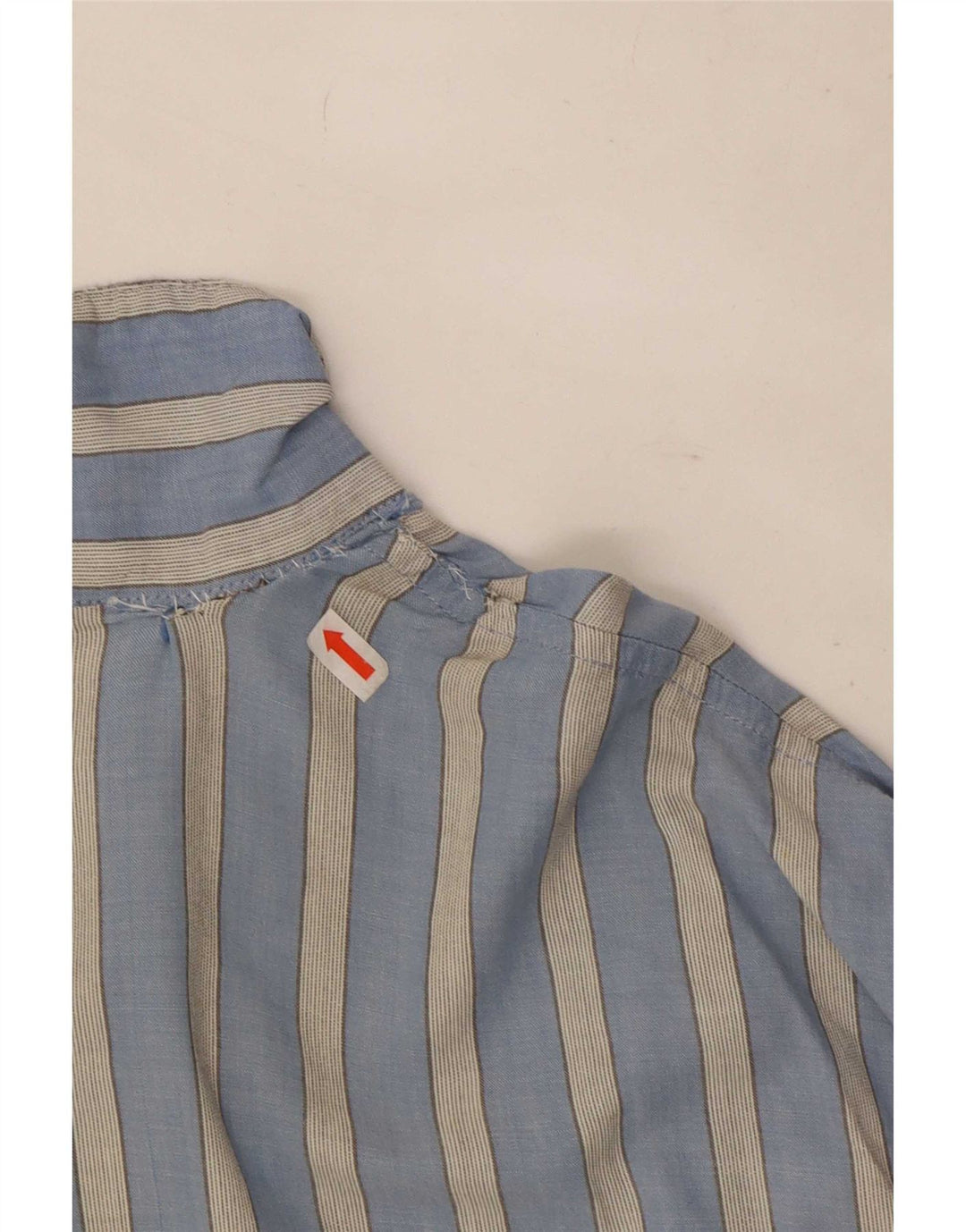 Męska koszula pulowerowa Calvin Klein z krótkim rękawem, duża, bawełniana w niebieskie paski