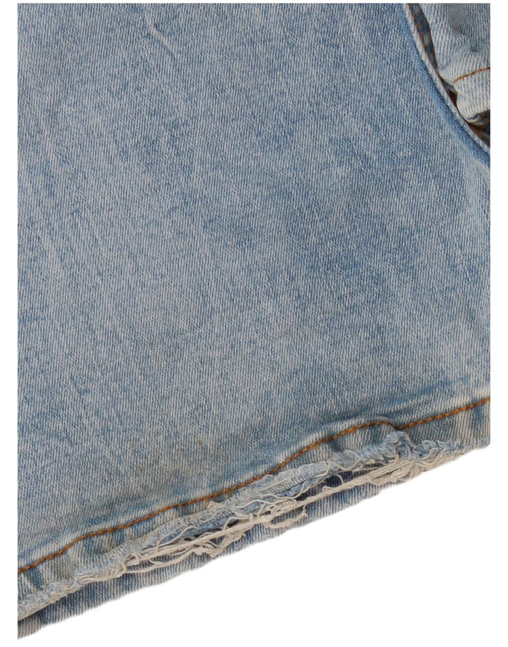 Damskie jeansy rozkloszowane Zara EU 38 Small W28 L33 Niebieskie bawełniane