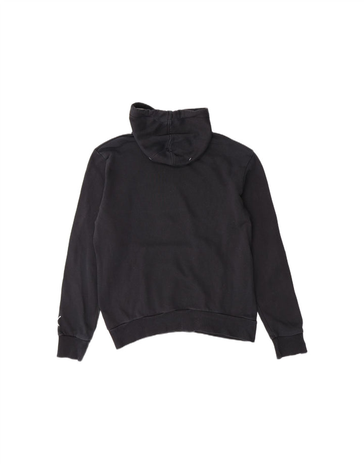 PUMA Mens Graphic Hoodie Jumper Medium Black