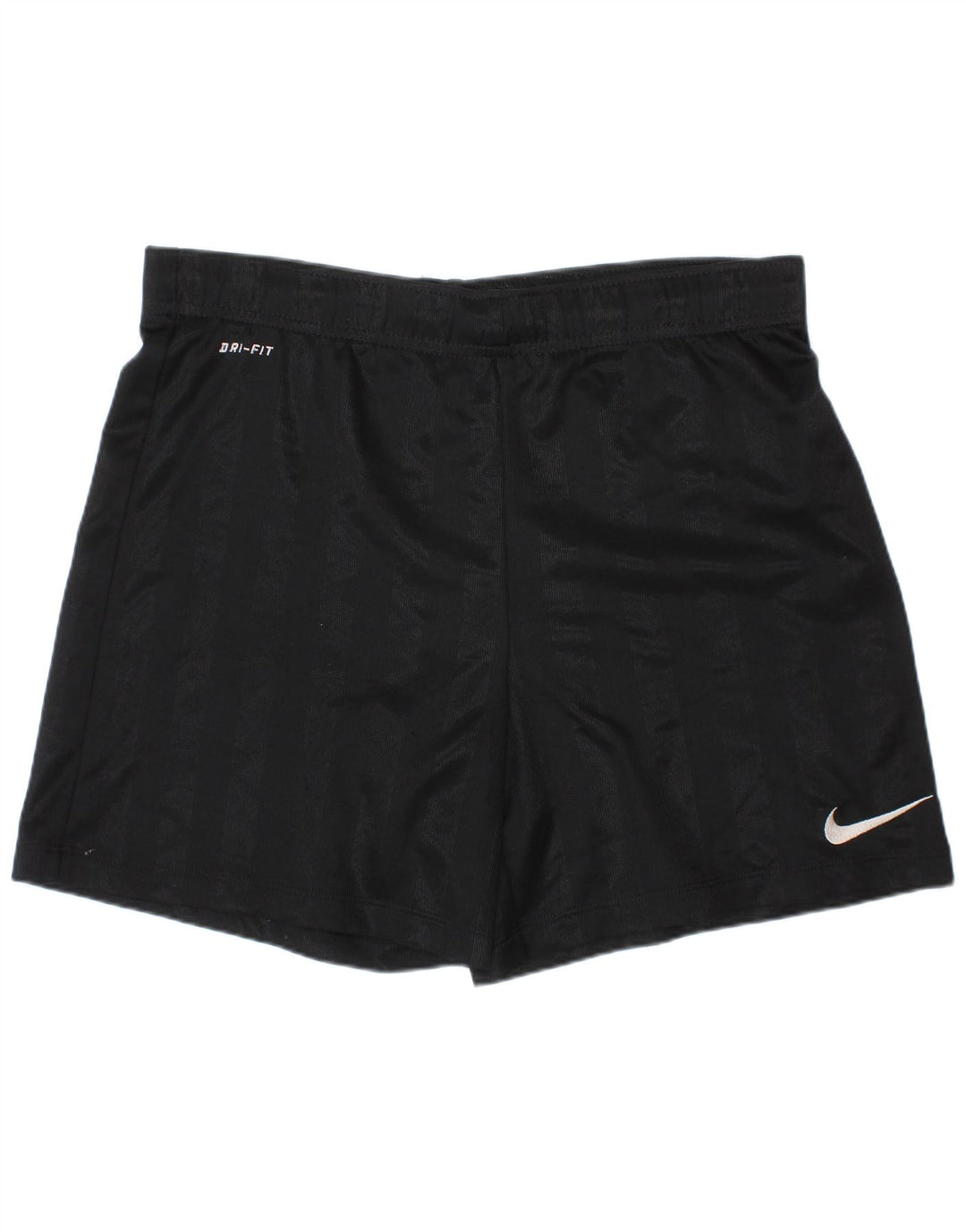 Chłopięce spodenki sportowe Nike Dri Fit 10-11 lat, średnie, czarne, poliestrowe paski