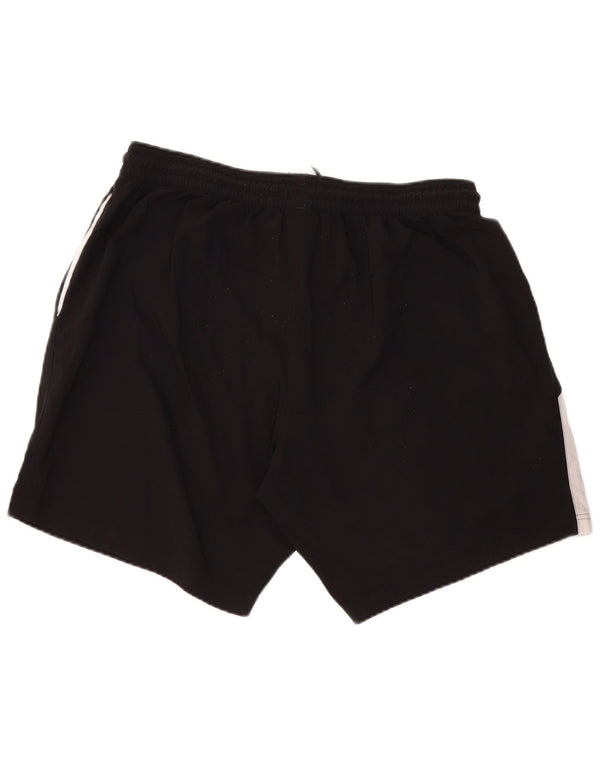 Męskie spodenki sportowe Reebok Graphic XL, czarny, poliester z blokami kolorów
