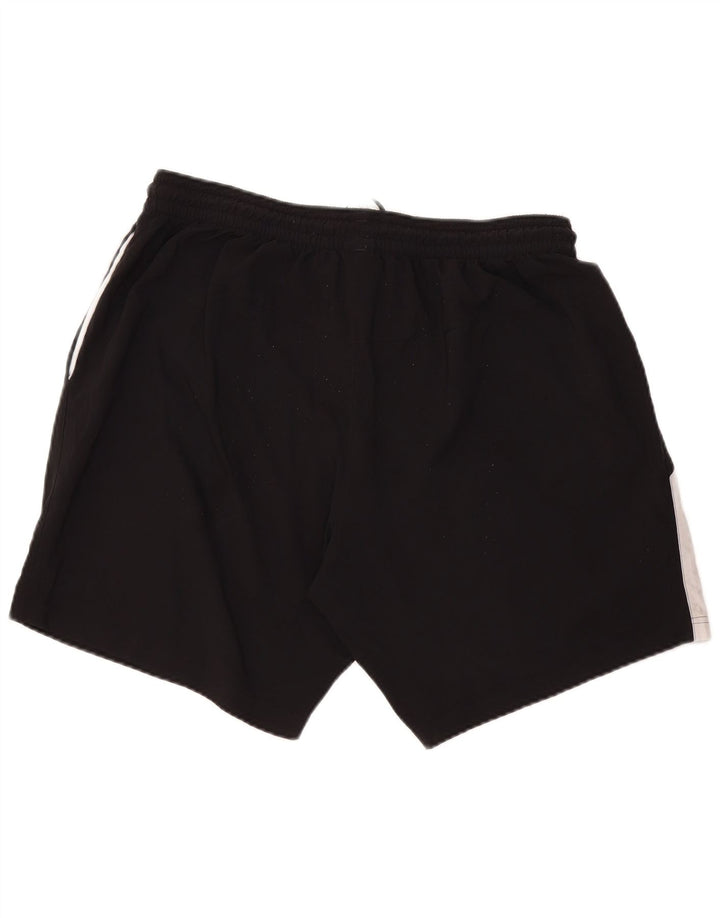 Męskie spodenki sportowe Reebok Graphic XL, czarny, poliester z blokami kolorów