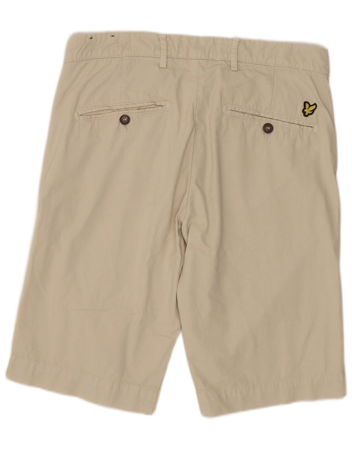 Męskie spodenki chino Lyle & Scott W31 średni beż