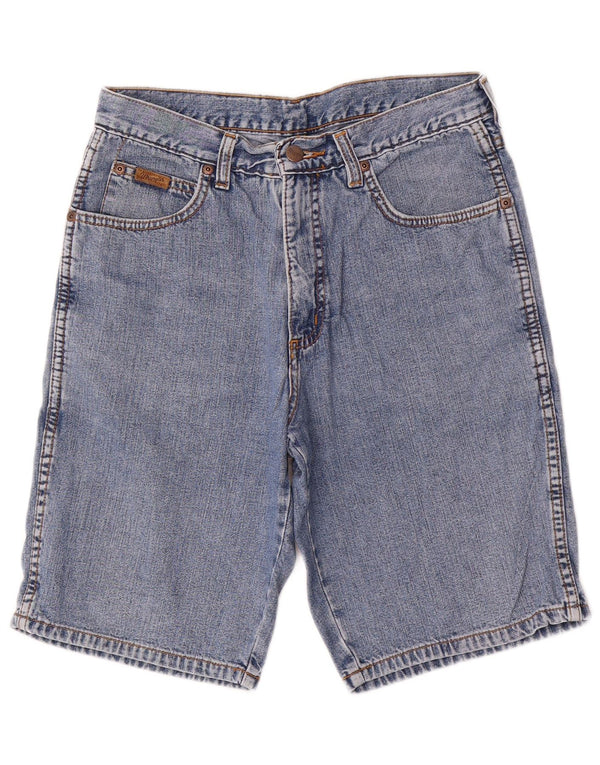Męskie spodenki jeansowe Wrangler W28 średni niebieski