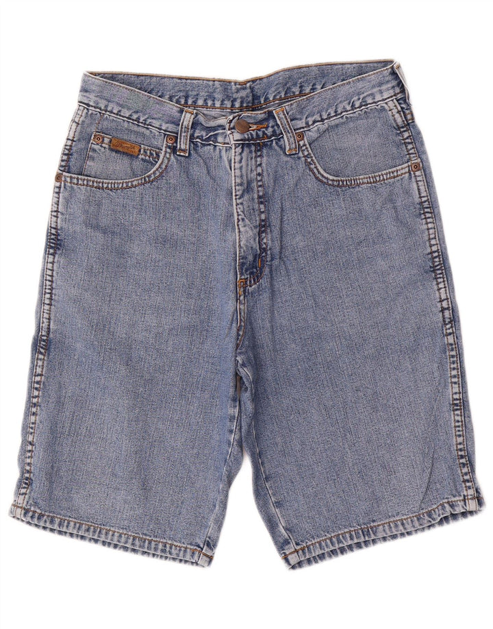 Męskie spodenki jeansowe Wrangler W28 średni niebieski
