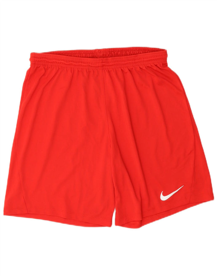 Męskie spodenki sportowe Nike Dri Fit Slim, duże, czerwone, poliestrowe