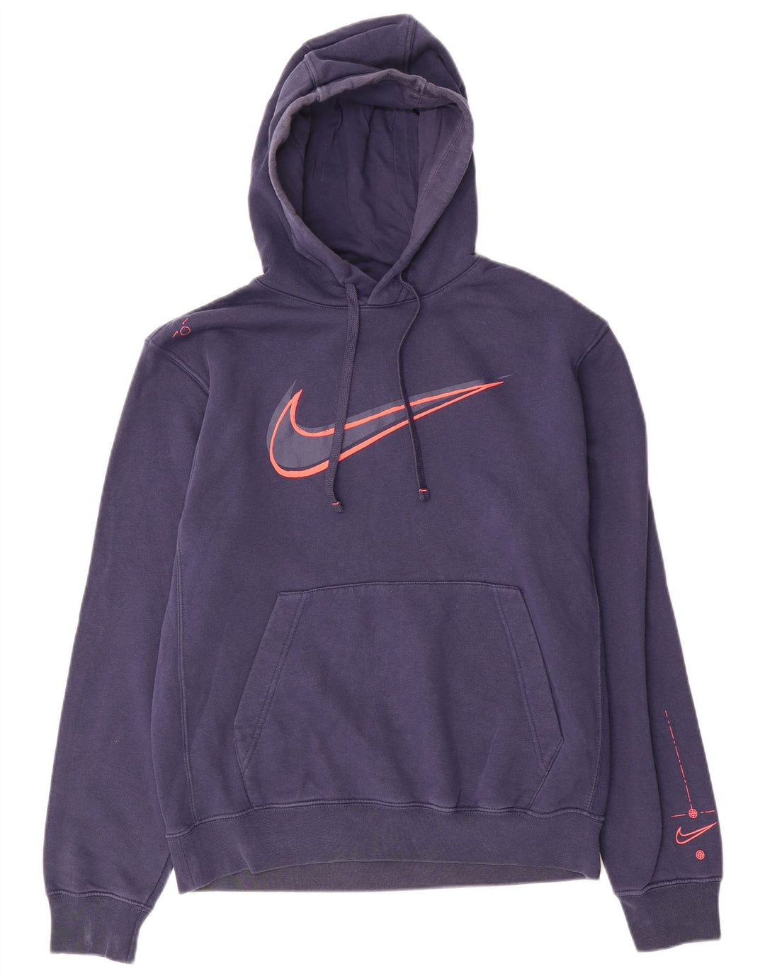 Męski sweter z kapturem Nike Graphic, mały, granatowy