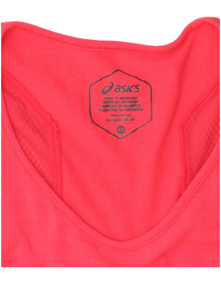 Damska koszulka Asics Top UK 6 XS, różowa