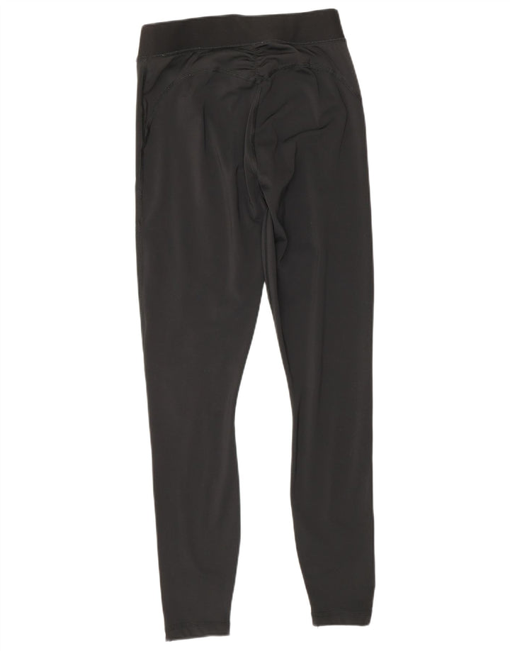 Damskie legginsy PUMA o dopasowanym kroju UK 10, małe, czarne, poliestrowe