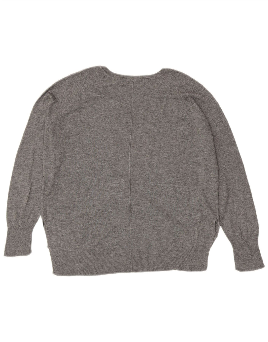 Sweter damski Zara z dekoltem w łódkę UK 14, średni szary