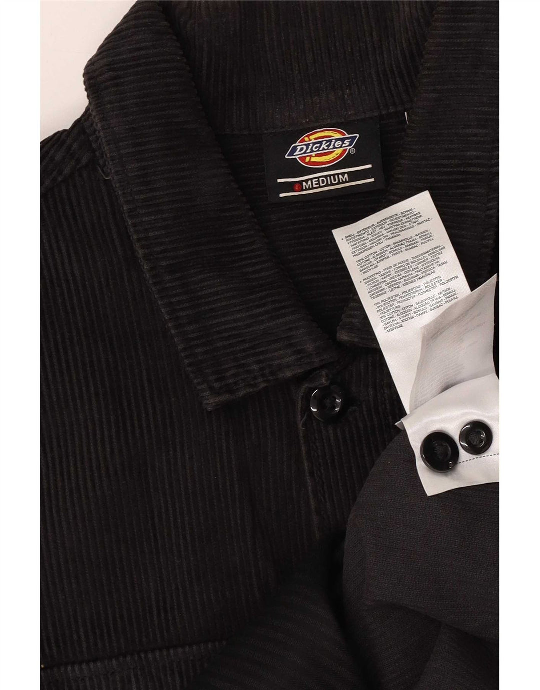 Męska koszula wierzchnia Dickies, sztruksowa, średnia, granatowa, bawełniana