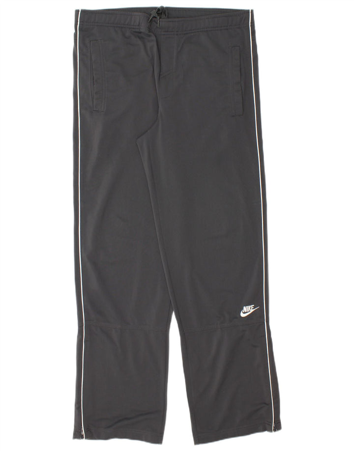 Męskie spodnie dresowe Nike UK 35/37, małe, szare, poliestrowe