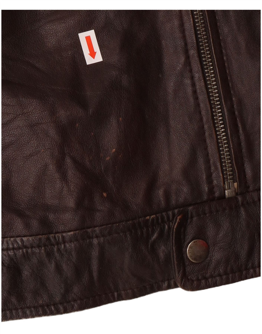 Conbipel Męska skórzana kurtka wojskowa IT 54 XL brązowa skóra jagnięca