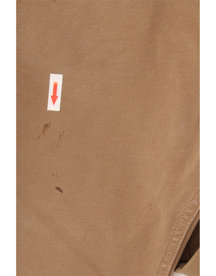Męskie spodnie casual Marks & Spencer Blue Harbor o regularnym kroju W36 L31 beżowe