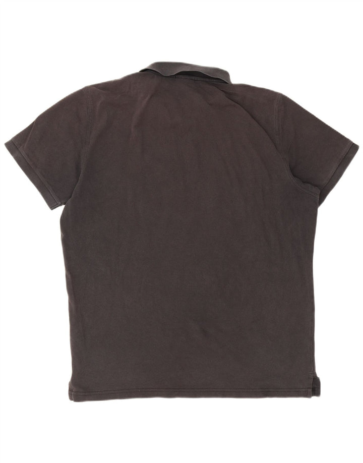 Męska koszulka polo Regular Gant XL, szara, bawełniana