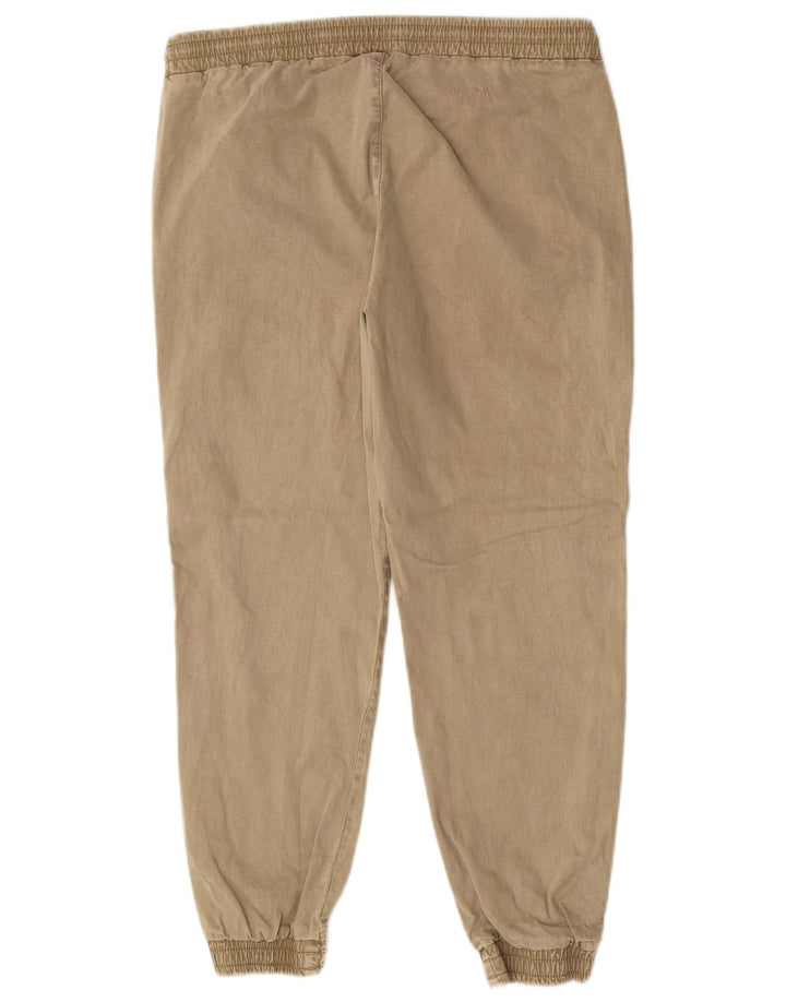 Damskie spodnie joggery Zara, duże W30 L26 Khaki