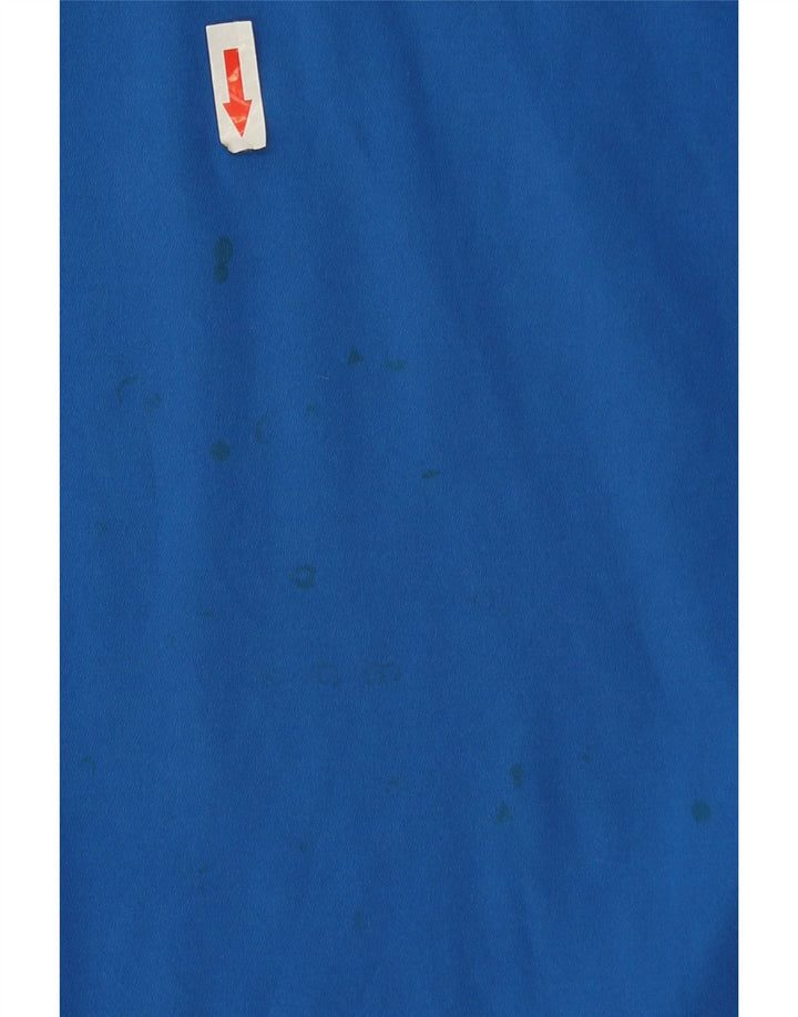 Męska koszulka polo Nike Dri Fit, średni niebieski poliester