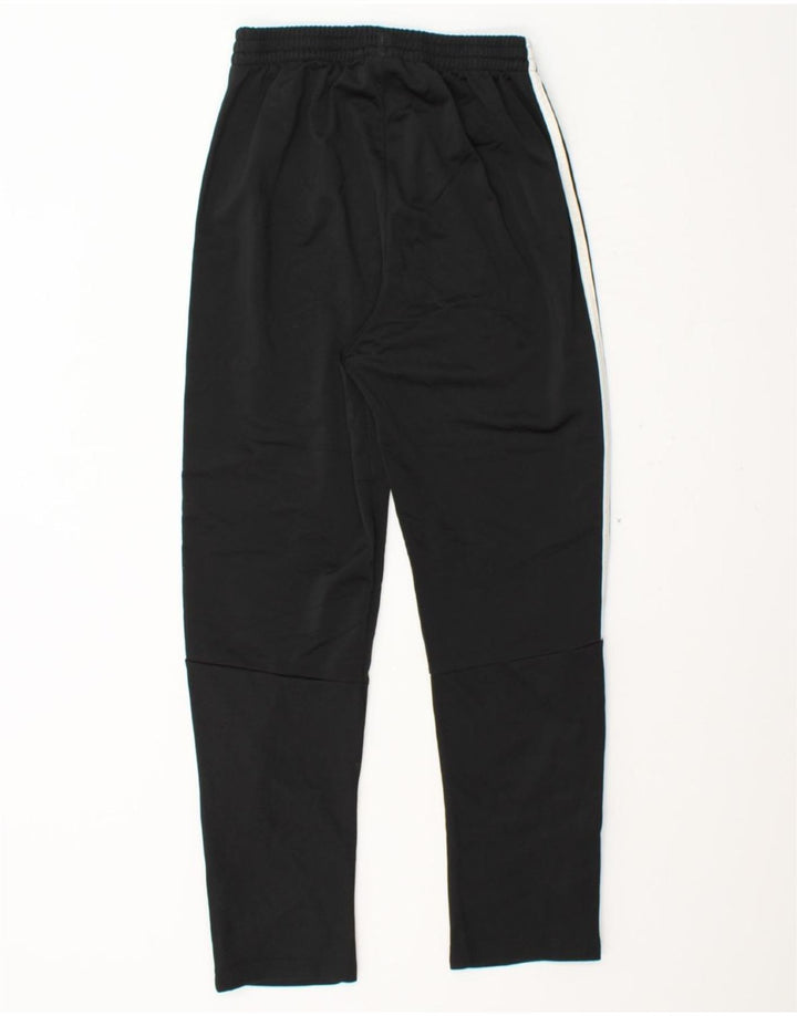 ADIDAS Boys Tracksuit Trousers 13-14 Years  Black Polyester Vintage Adidas and Second-Hand Adidas from Messina Hembry 