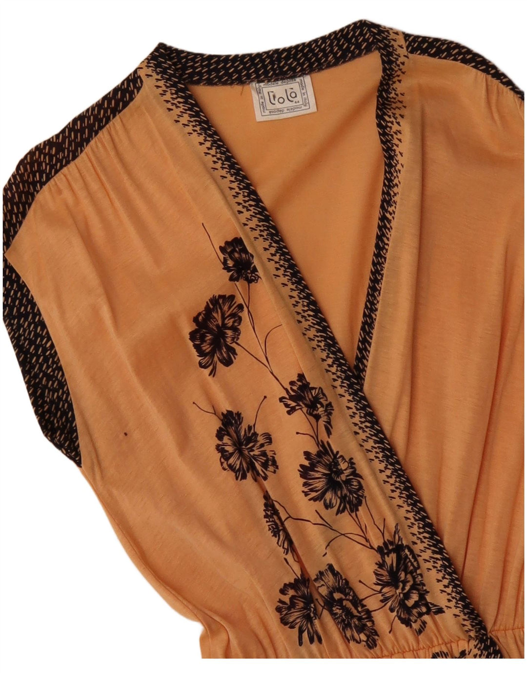 Damska sukienka kopertowa LILO UK 10, mała, różowa, w kwiaty