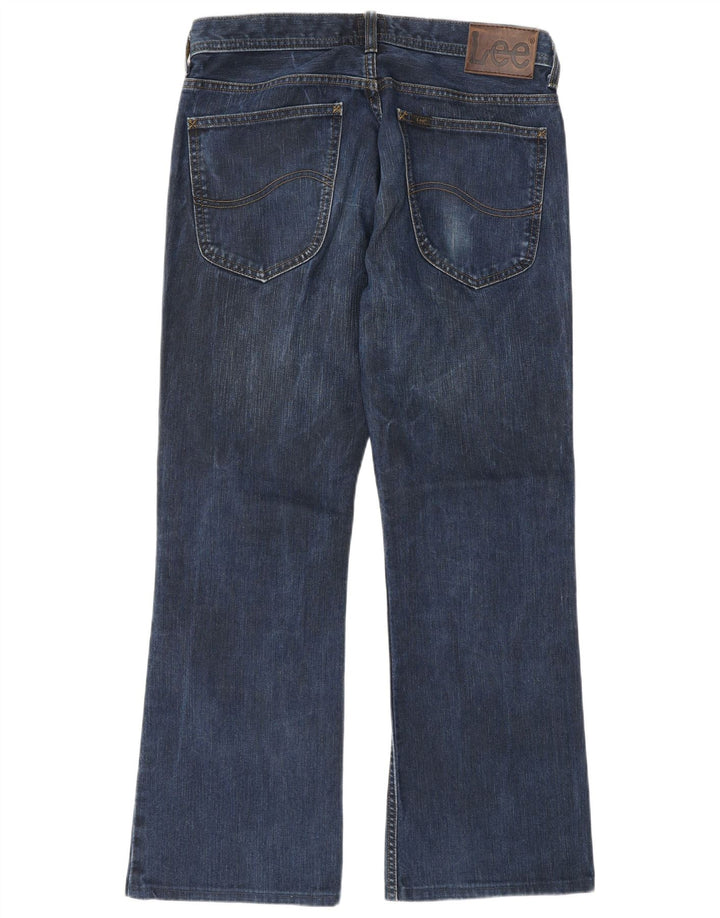 Męskie jeansy Lee Denver Straight W33 L30, niebieskie, bawełniane