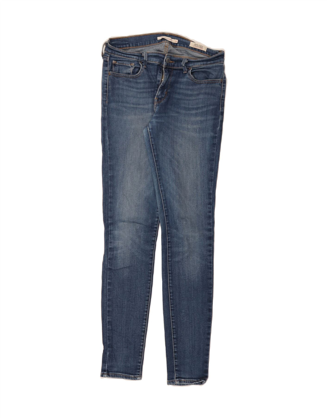 LEVI'S Womens Super Skinny Jeans W29 L31 Blue Cotton Vintage Levi's and Second-Hand Levi's from Messina Hembry 