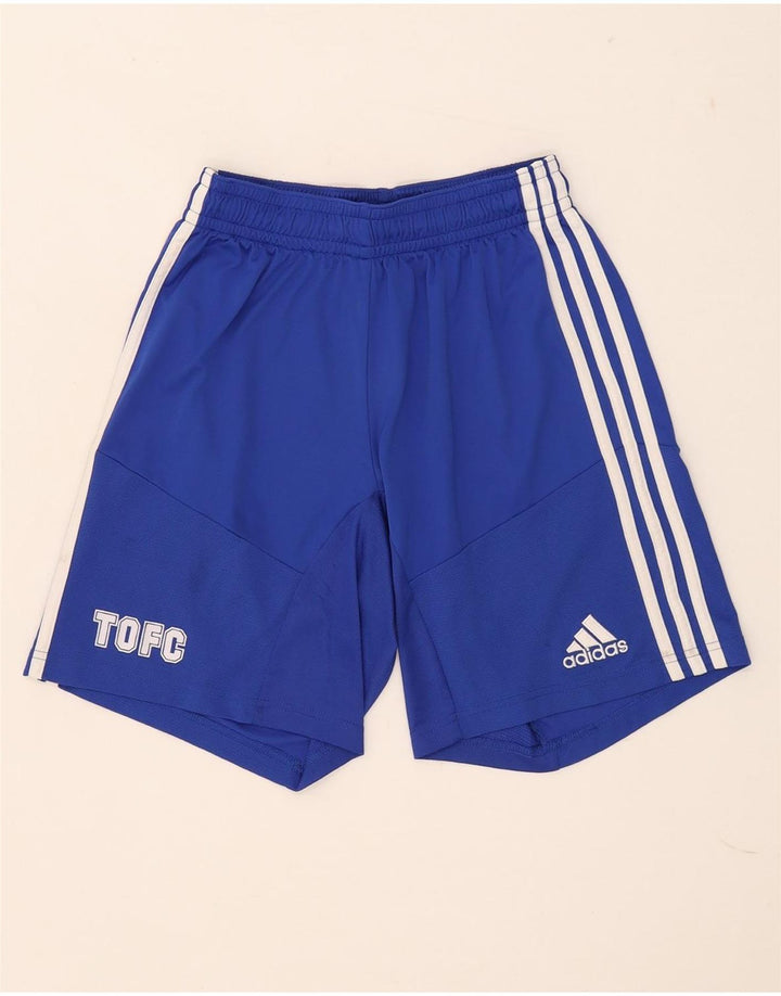 Męskie spodenki sportowe Adidas Climacool Graphic, małe, niebieskie, poliestrowe