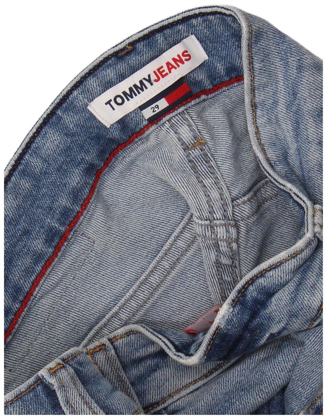 Męskie spodenki jeansowe TOMMY HILFIGER W29 Small Blue