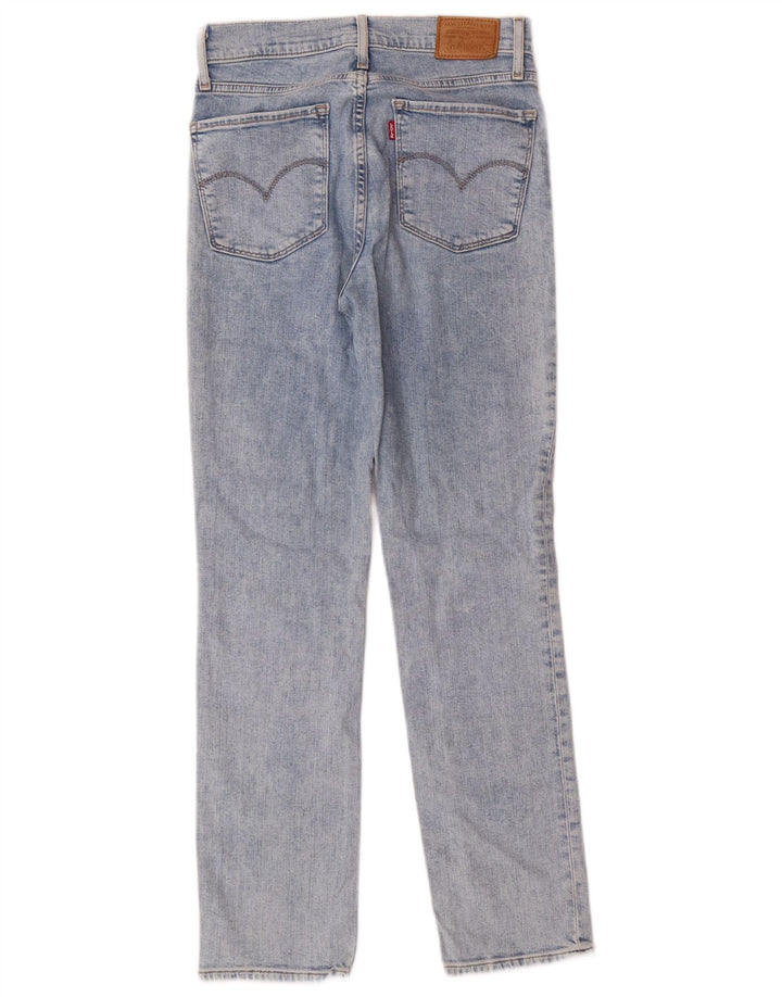 Damskie jeansy Levi's 724 z wysokim stanem i prostym W26 L28 Niebieskie
