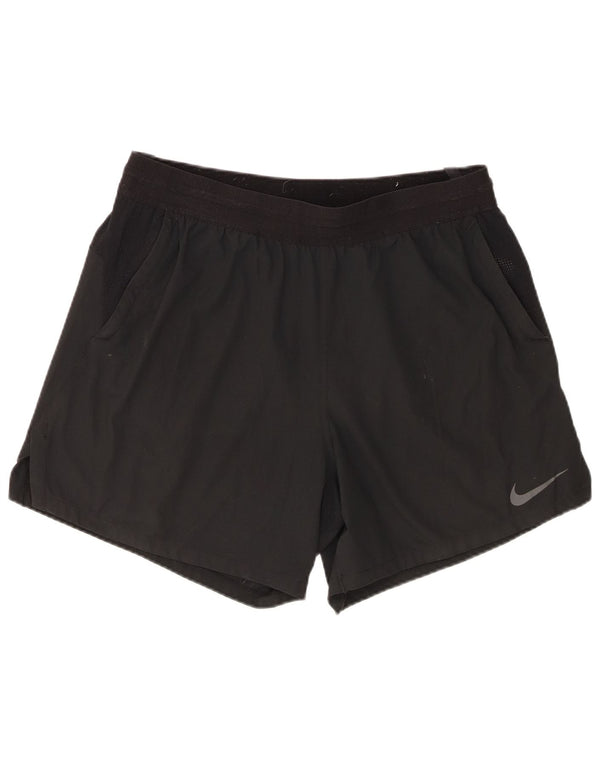 Męskie spodenki sportowe Nike Dri Fit Standard Fit XL, czarne, poliestrowe