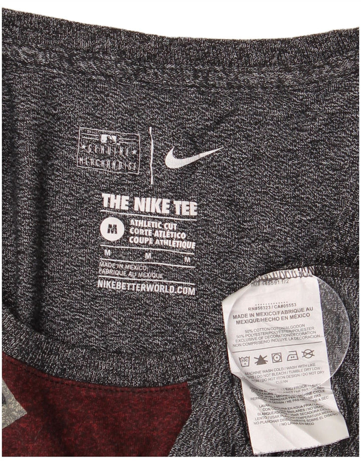 Damski T-shirt NIKE Arizona Diamondbacks Graphic Top UK 12 Średni Szary