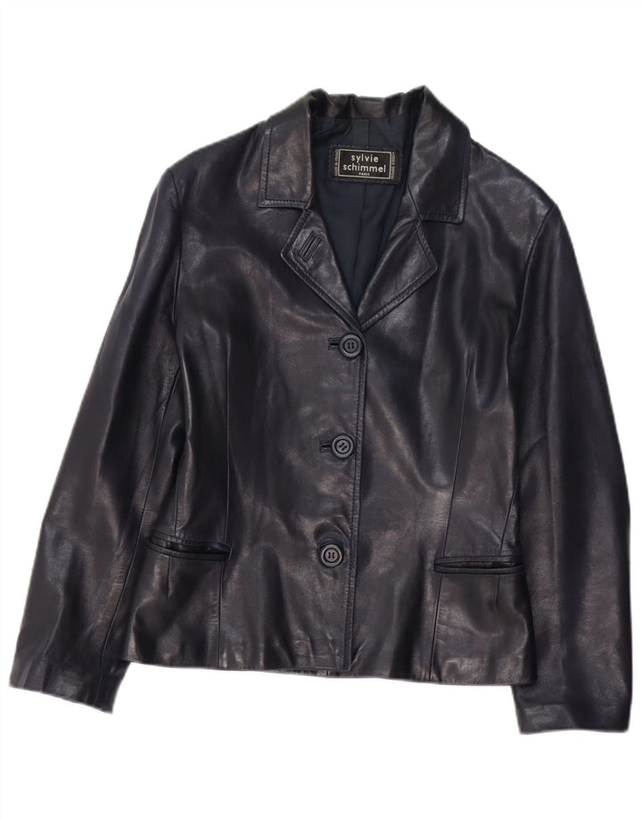 Damska marynarka zapinana na 3 guziki Sylvie Schimmel EU 38, średnia czarna