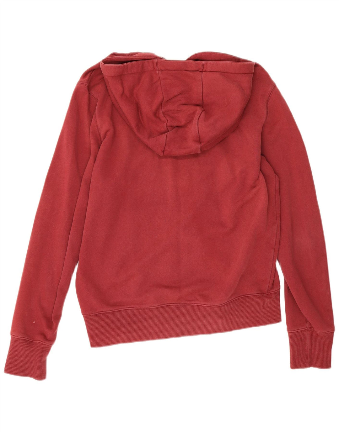 Męski sweter z kapturem i zamkiem błyskawicznym Lyle & Scott, średnioczerwony, bawełniany