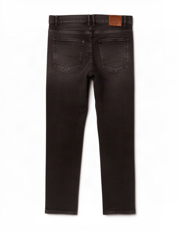 Męskie jeansy slim fit Zara EU 42 Large W32 L28 Czarna bawełna