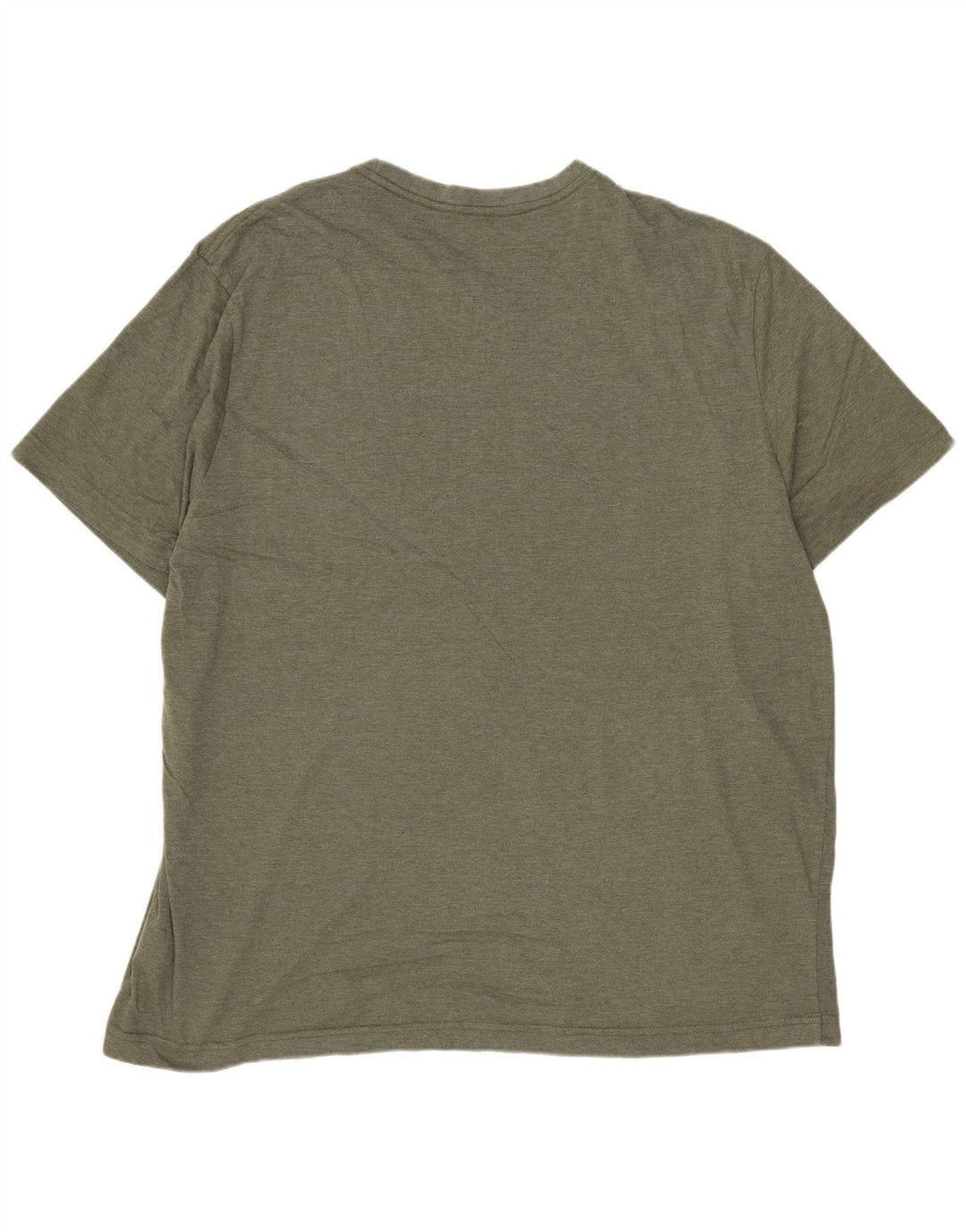 Męski T-shirt z grafiką Eddie Bauer, bawełniany khaki, 2XL